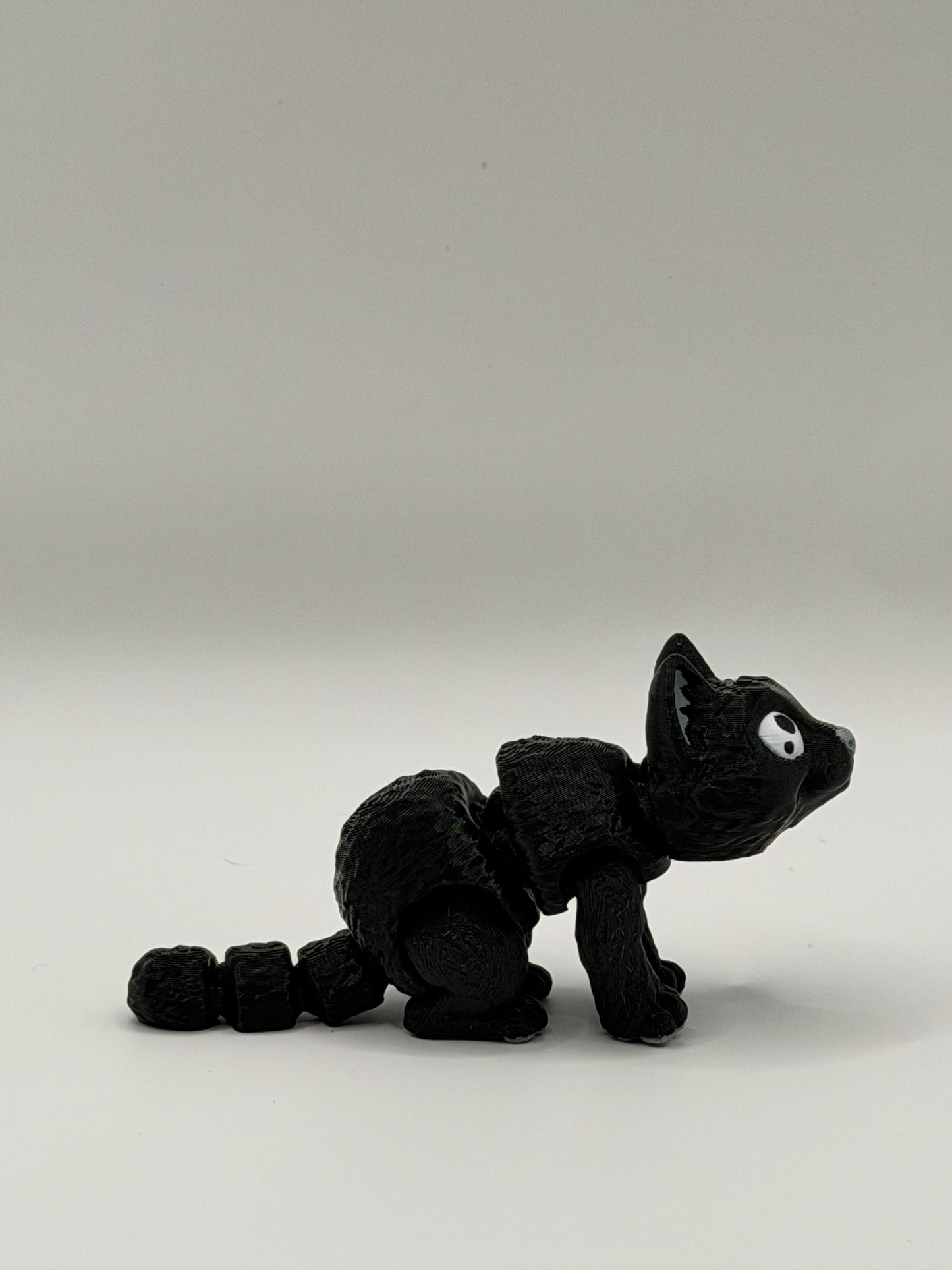 Articulated 3D Printed Cat - 4 Inch Fidget Toy