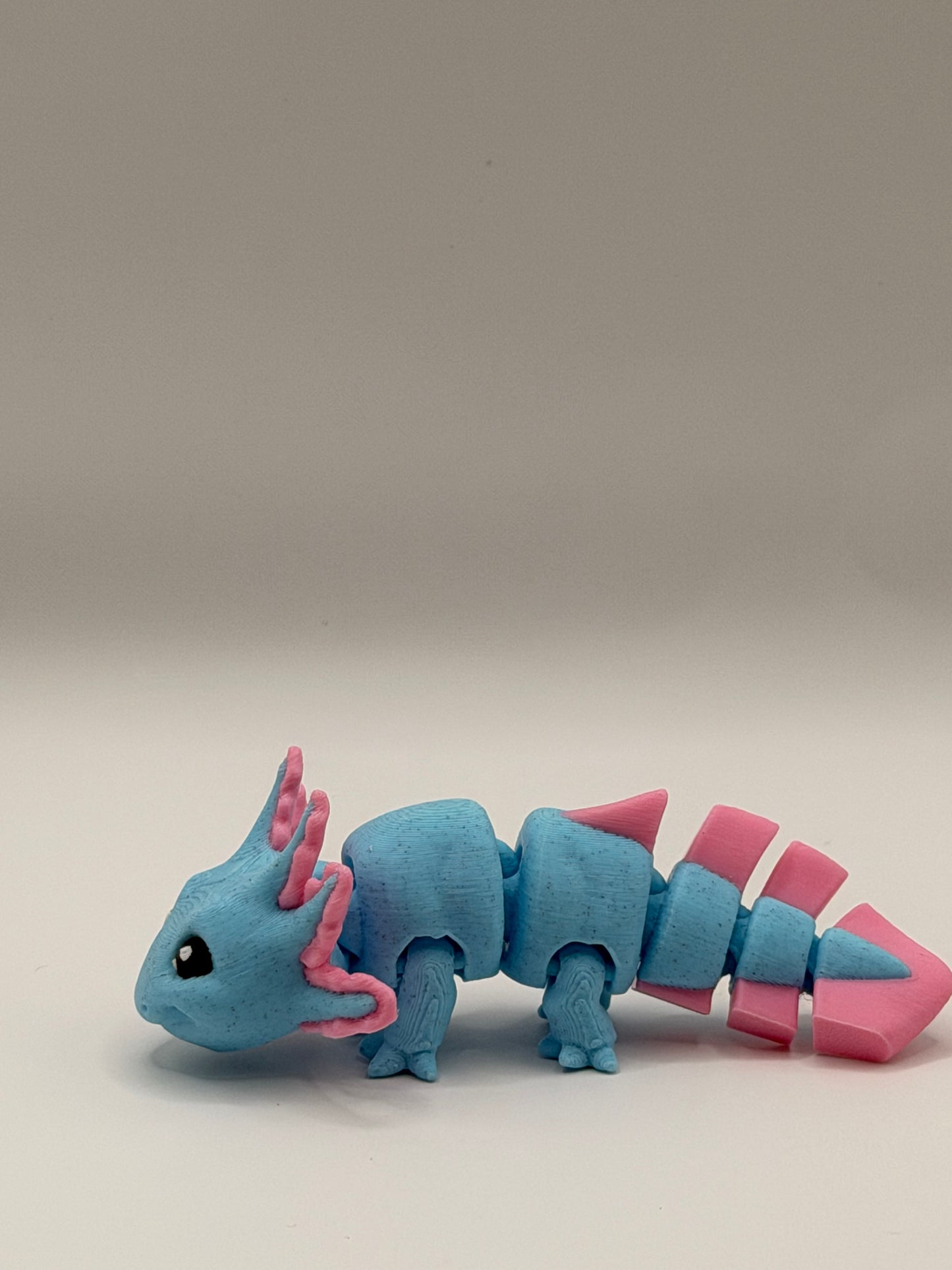 3D Printed Articulated Axolotl