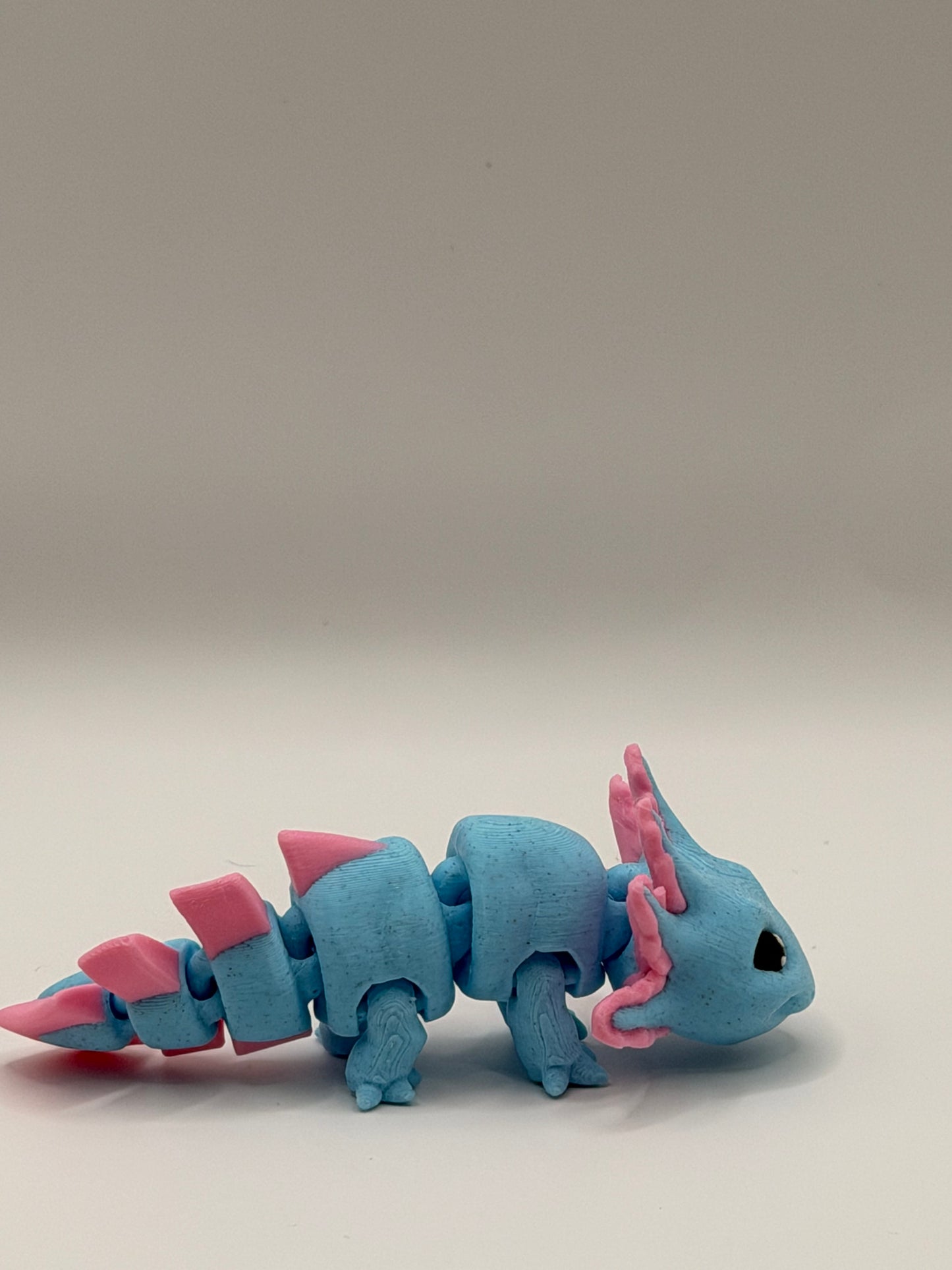 3D Printed Articulated Axolotl