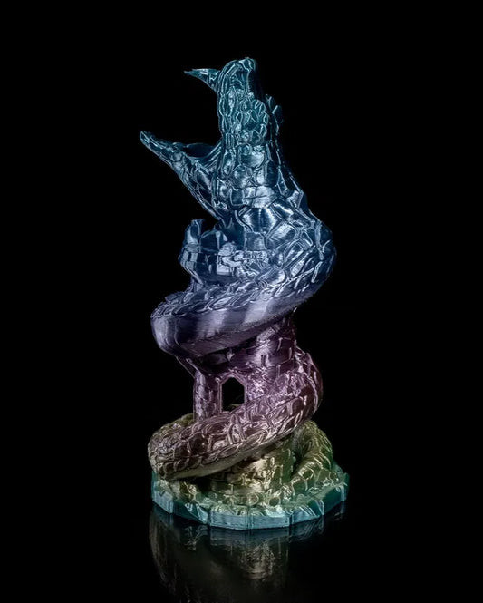 Basilisk Dice Tower - 6 Inch 3D Printed