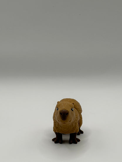 Articulated 3D Printed Capybara - 3 Inch Fidget Toy