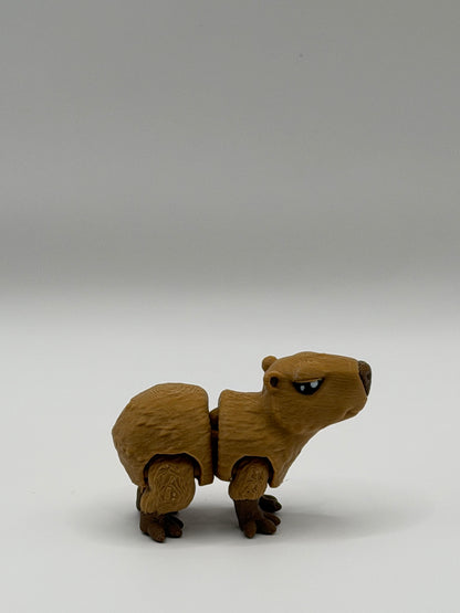 Articulated 3D Printed Capybara - 3 Inch Fidget Toy
