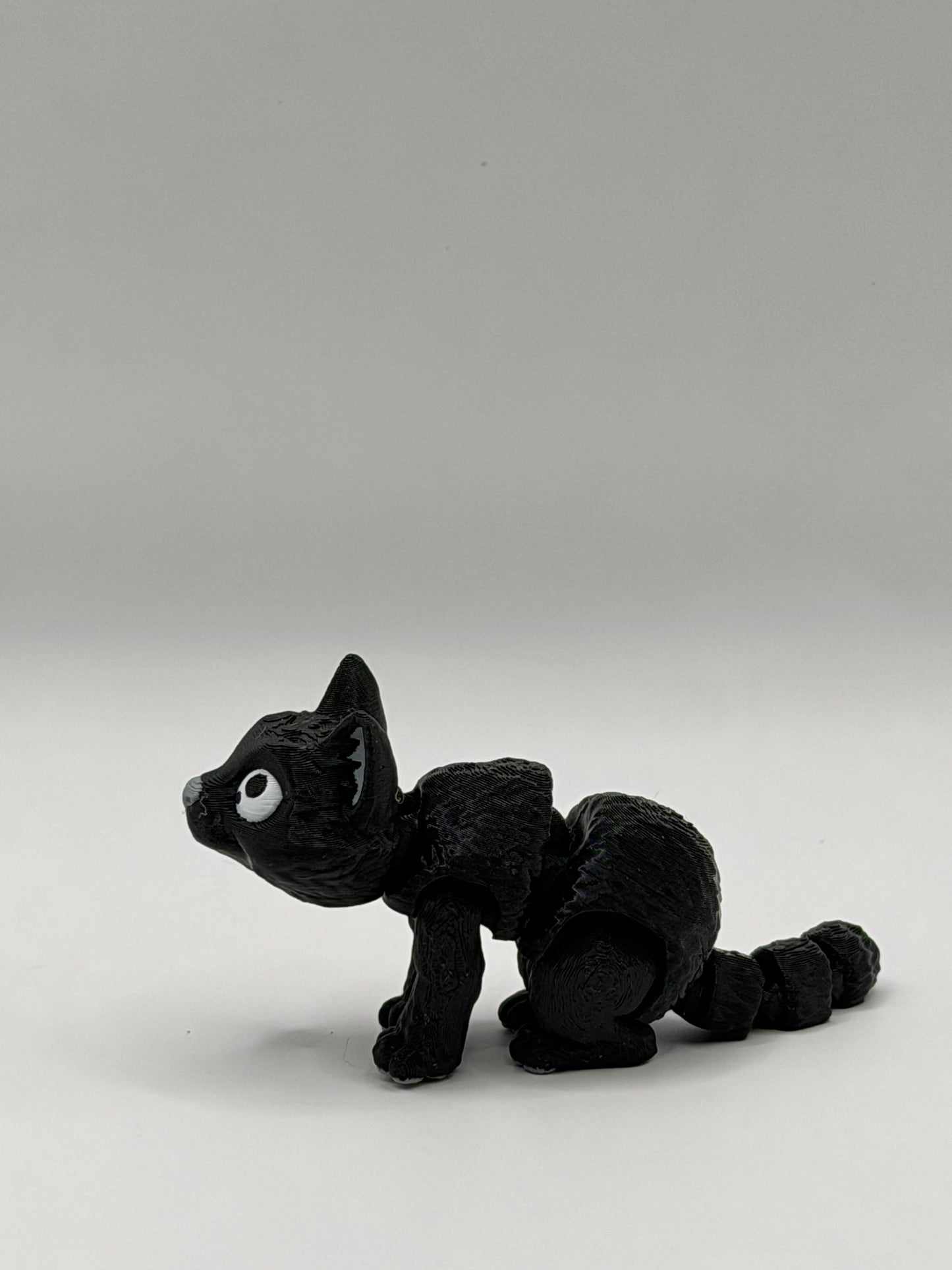 Articulated 3D Printed Cat - 4 Inch Fidget Toy