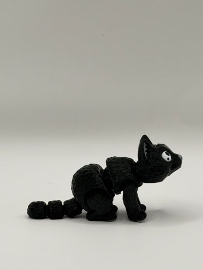Articulated 3D Printed Cat - 4 Inch Fidget Toy