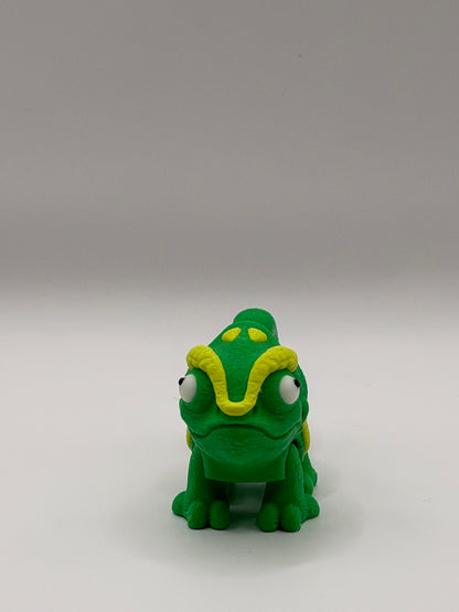 Articulated 3D Printed Chameleon - 3 Inch Mini