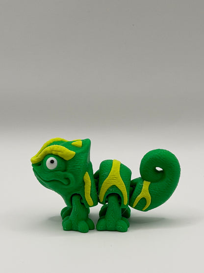 Articulated 3D Printed Chameleon - 3 Inch Mini