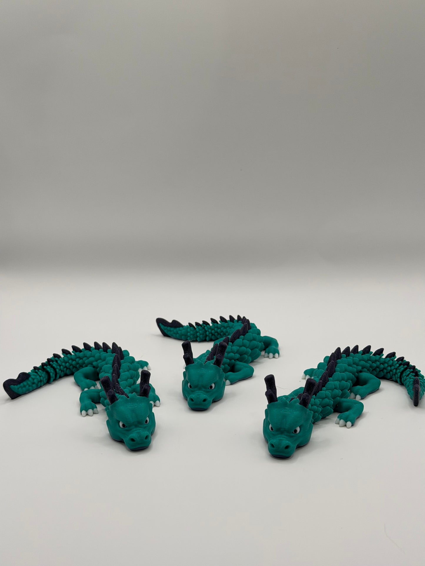 Articulated 3D Printed Dragon - 7 Inch