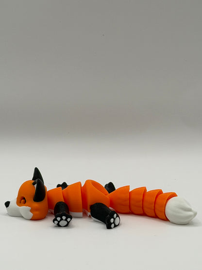 Articulated 3D Printed Fox - 5 Inch