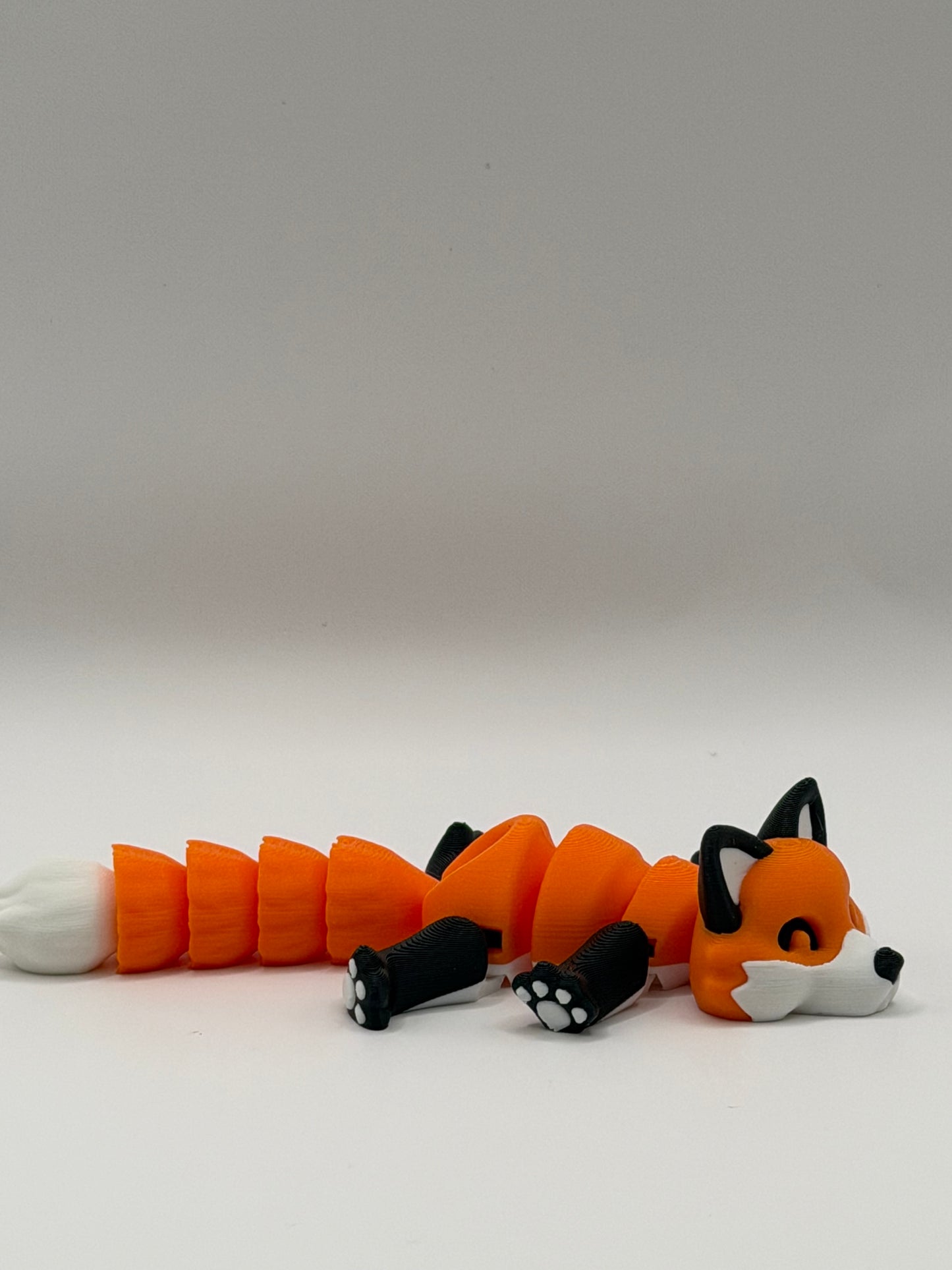 Articulated 3D Printed Fox - 5 Inch