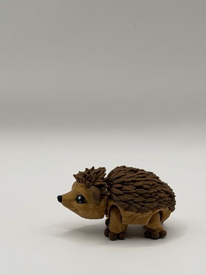 Articulated 3D Printed Hedgehog - 3 Inch Fidget Toy