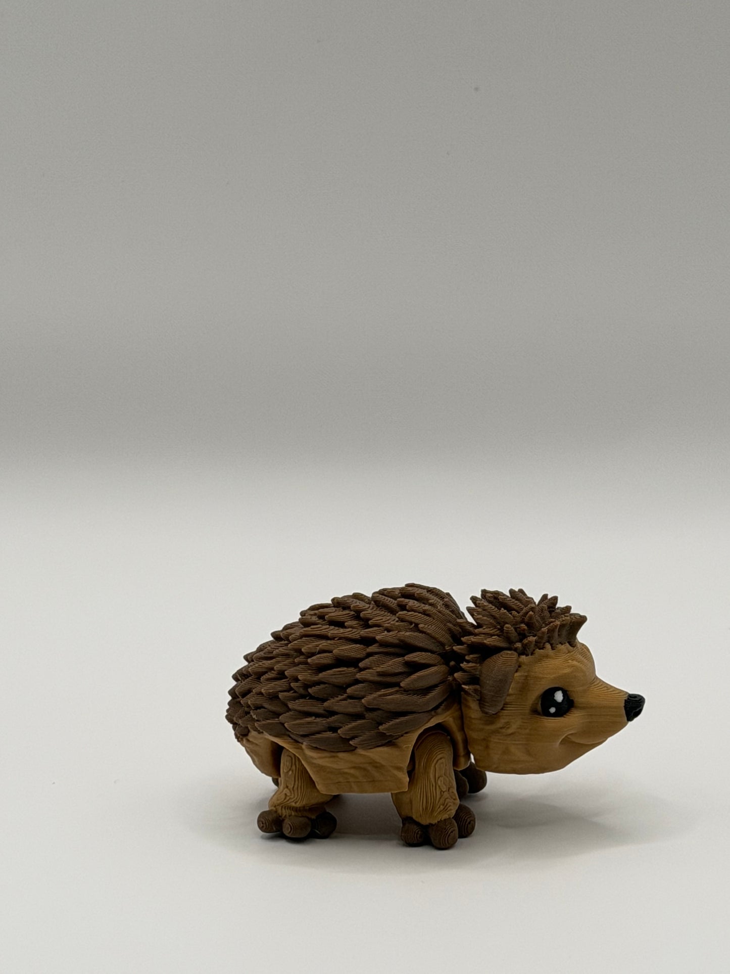 Articulated 3D Printed Hedgehog - 3 Inch Fidget Toy