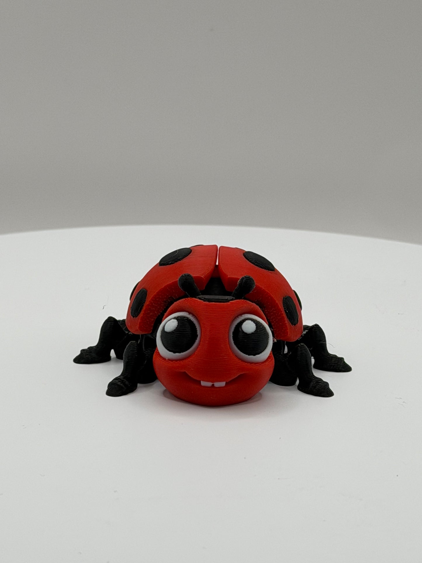 Articulated 3D Printed Ladybug - 2 1/4 Inch Mini Fidget Toy