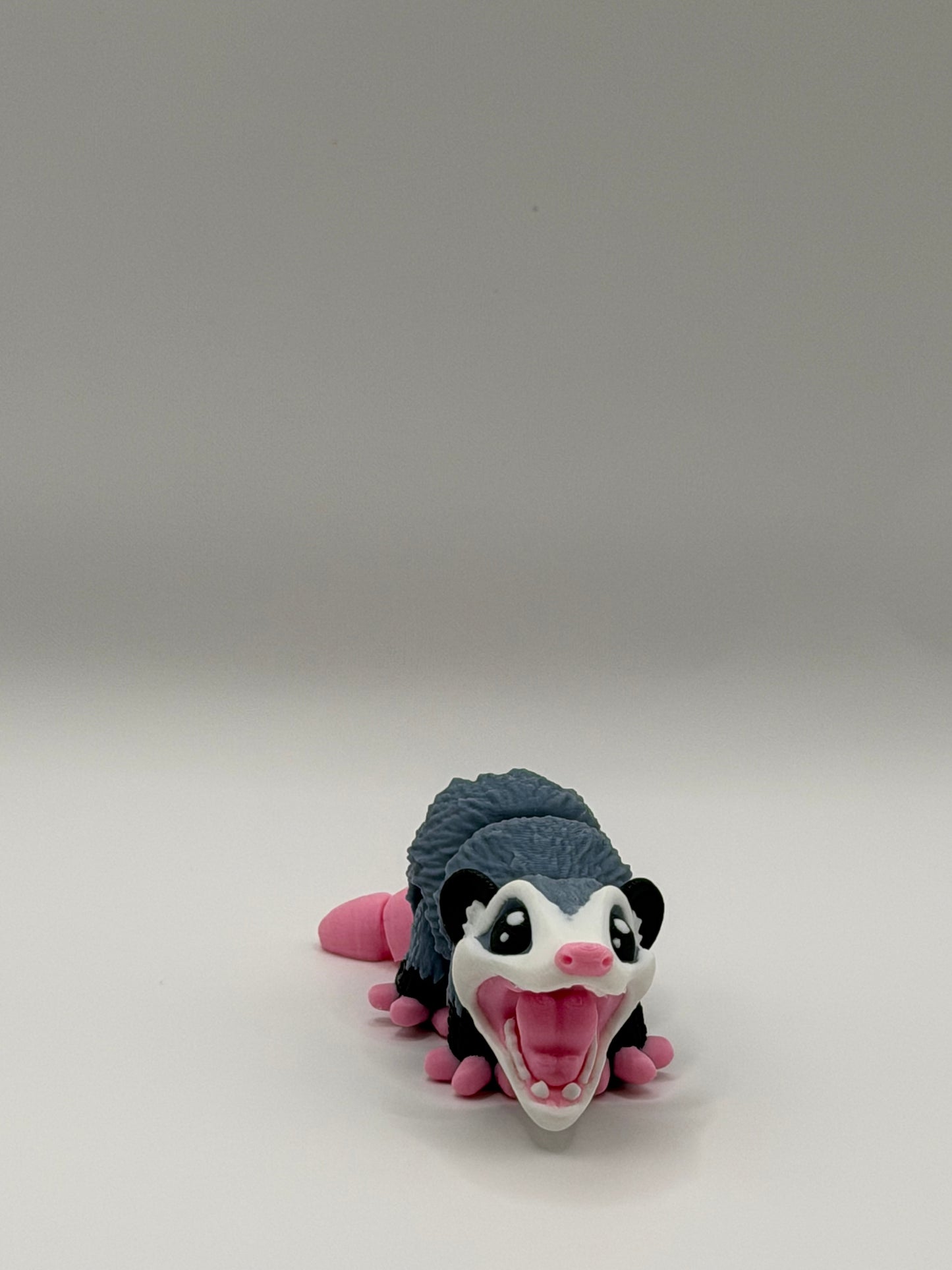 Articulated 3D Printed Opossum - 4 Inch Fidget Toy