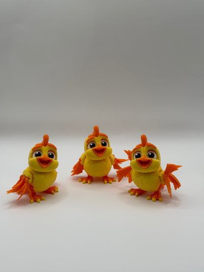 Articulated 3D Printed Chick - 3 Inch Fidget Toy
