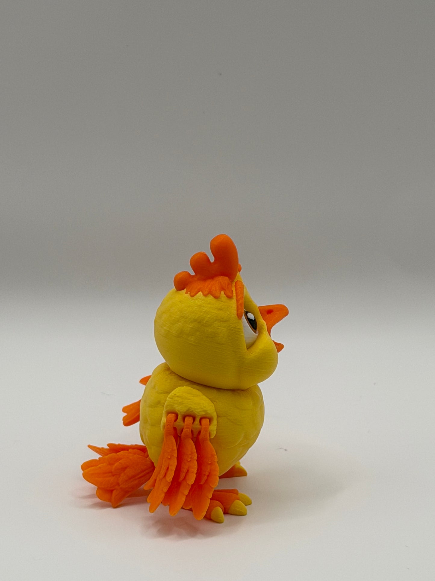 Articulated 3D Printed Chick - 3 Inch Fidget Toy