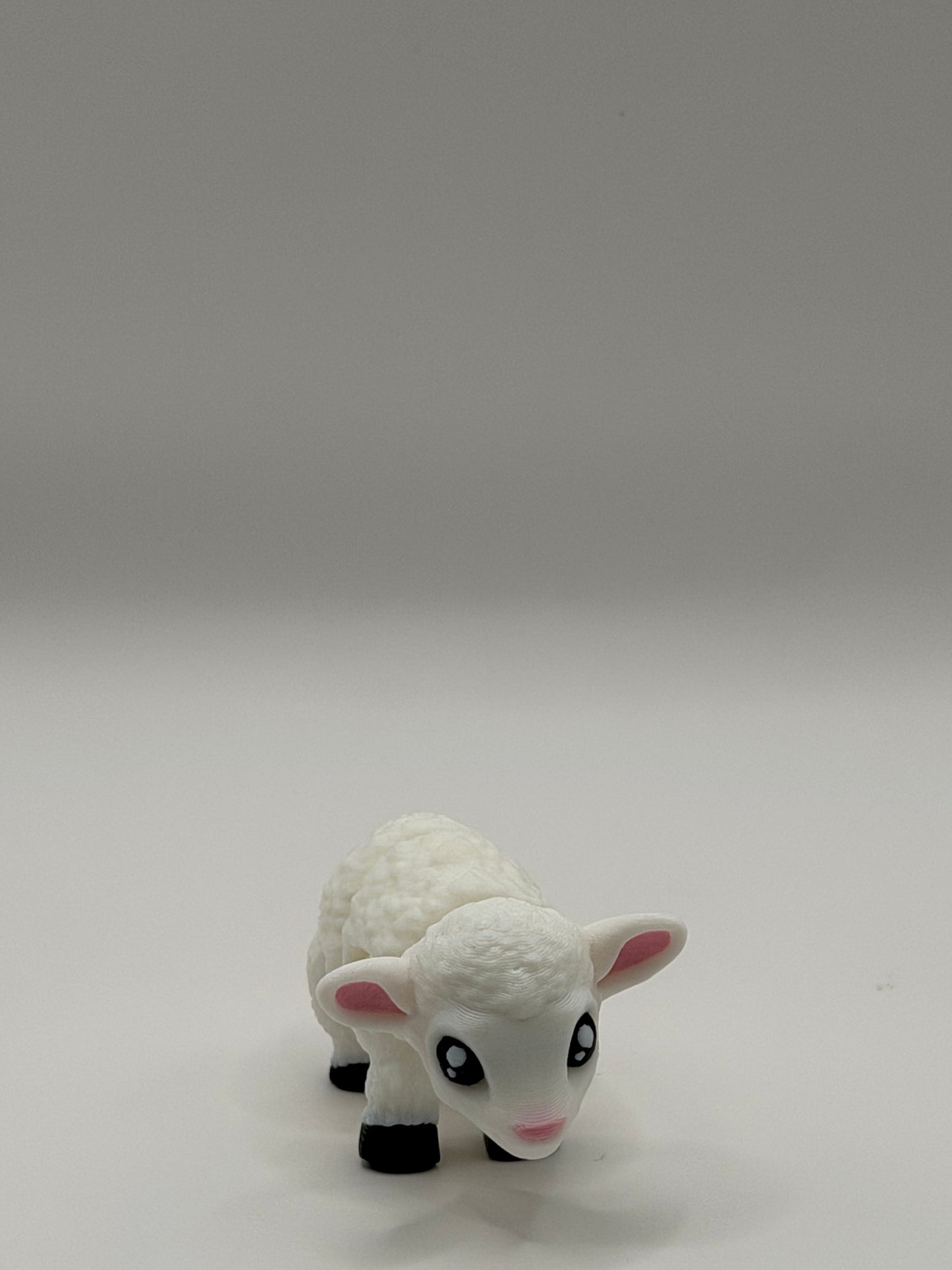 Articulated 3D Printed Lamb - 3 Inch Fidget Toy