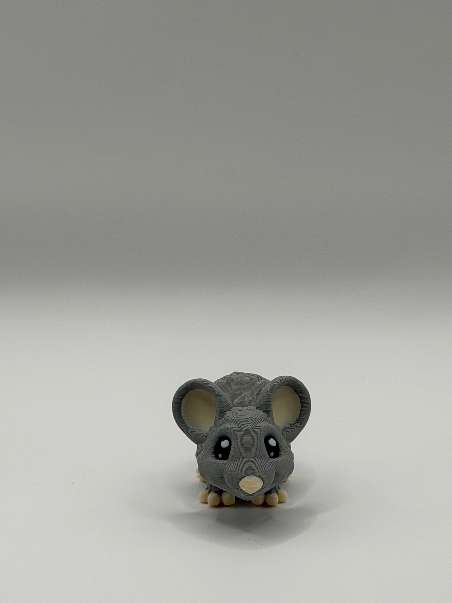 Articulated 3D Printed Mouse - 3 Inch Fidget Toy