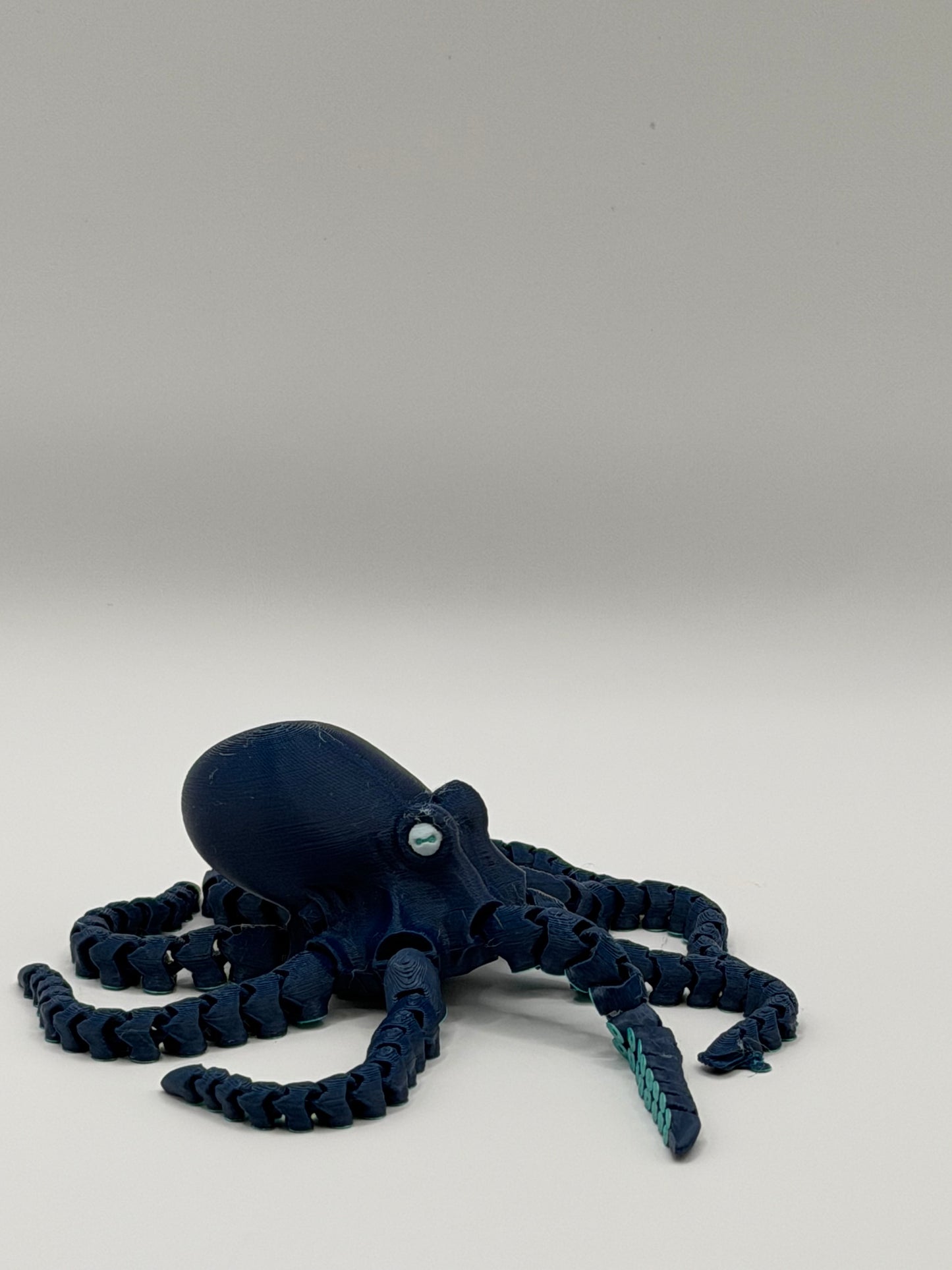 Articulated 3D Printed Octopus - 6 Inch Fidget Toy