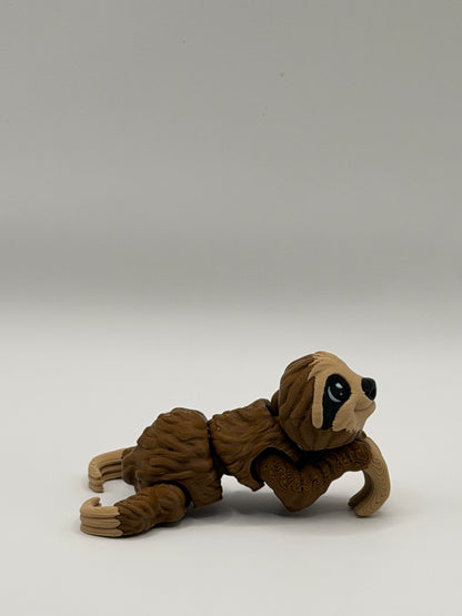 Articulated 3D Printed Sloth - 4 Inch Fidget Toy