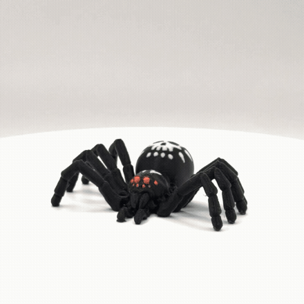 Articulated 3D Printed Tarantula - 3 Inch Fidget Toy