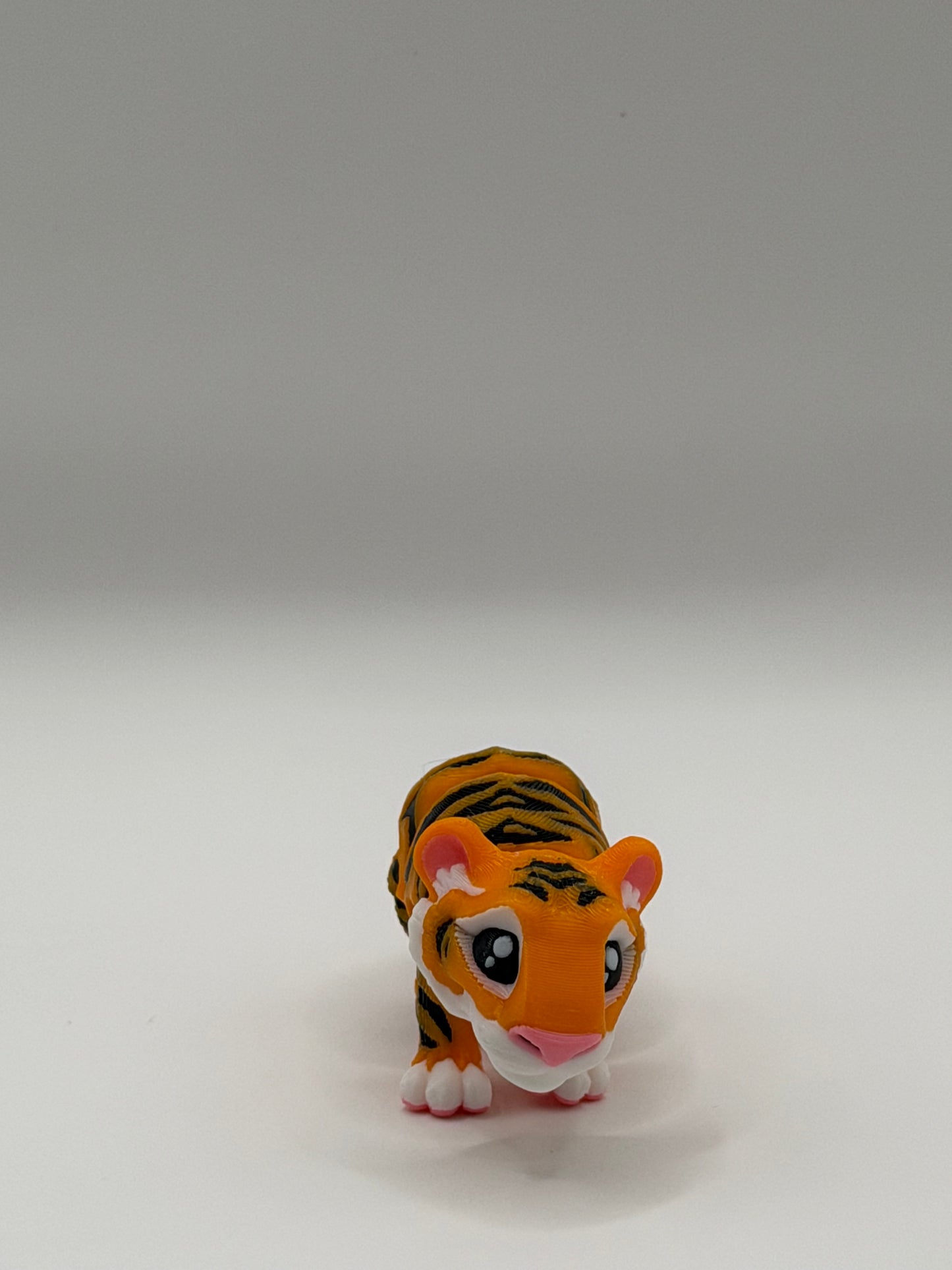 Articulated 3D Printed Tiger - 4 Inch Fidget Toy